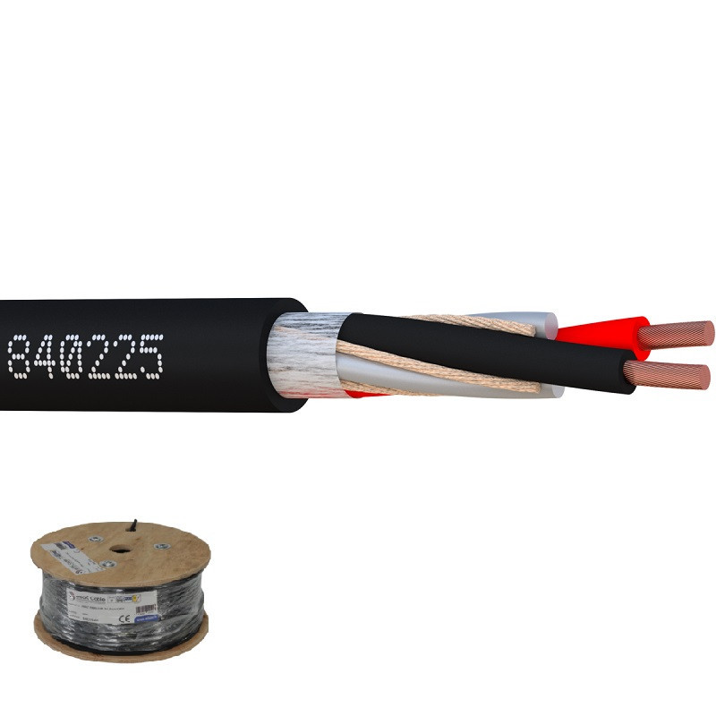 Câble Haut Parleur 2x 4mm2 pour construire vos câbles de sonorisation