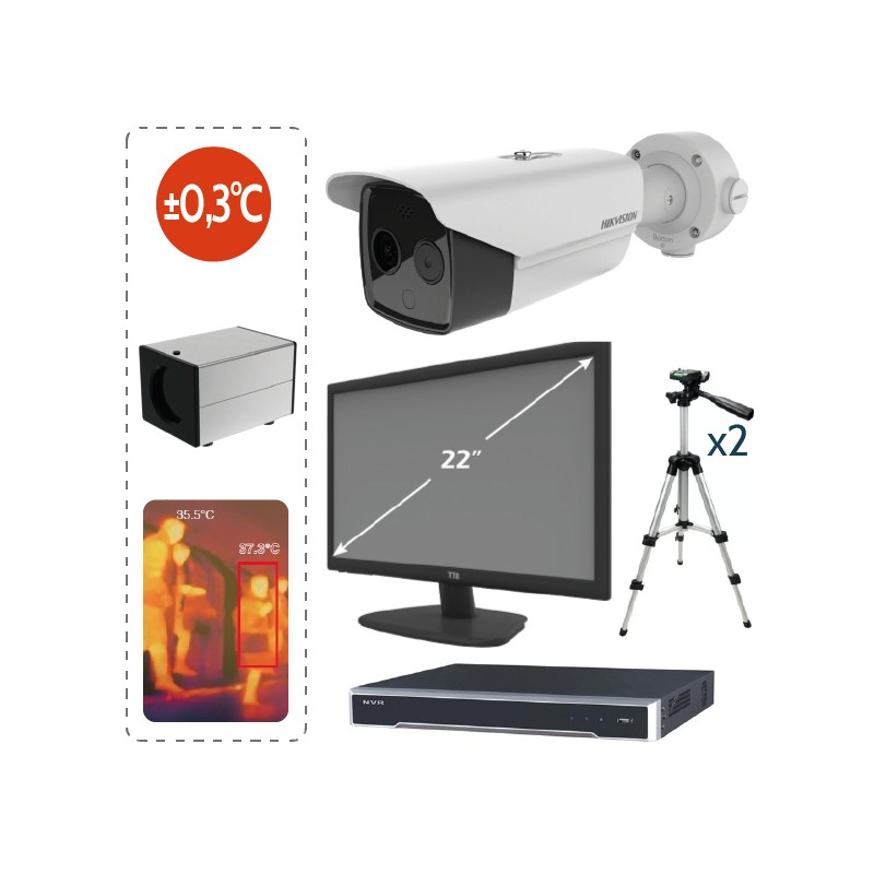 Ecran de surveillance 22'' pour enregistreur vidéosurveillance