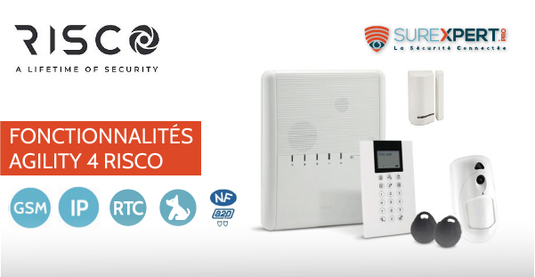 Alarme RISCO Agility 4 sans fil