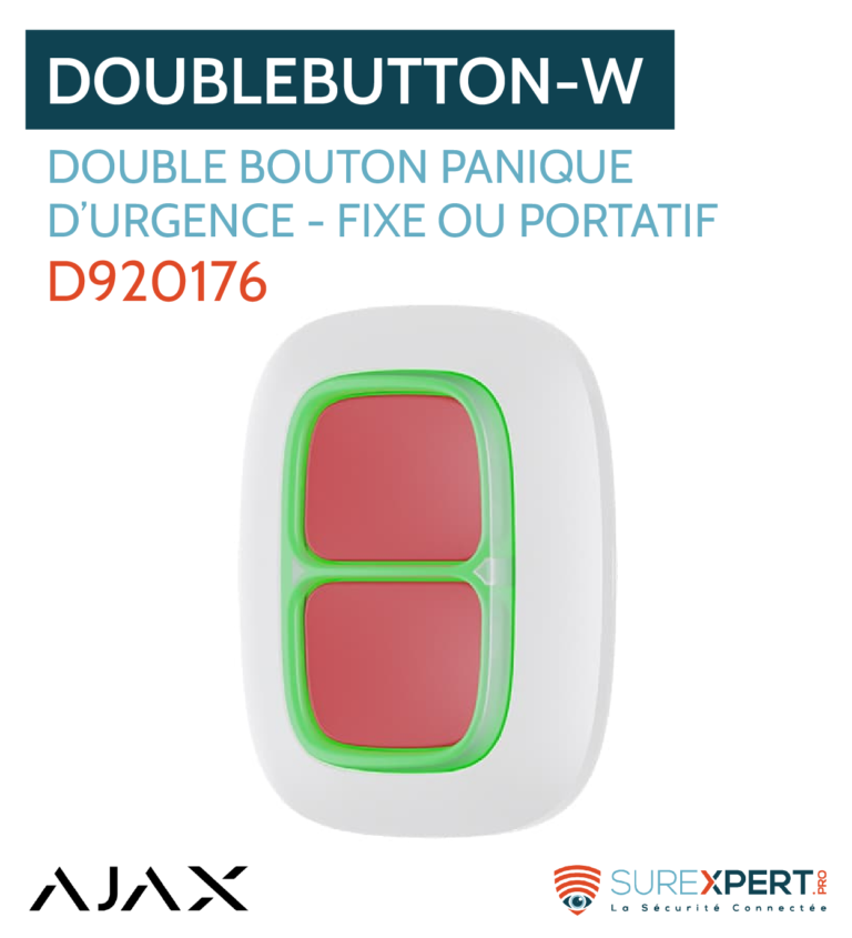Double button AJAX Systems - bouton panique urgence Ajax DOUBLEBUTTON