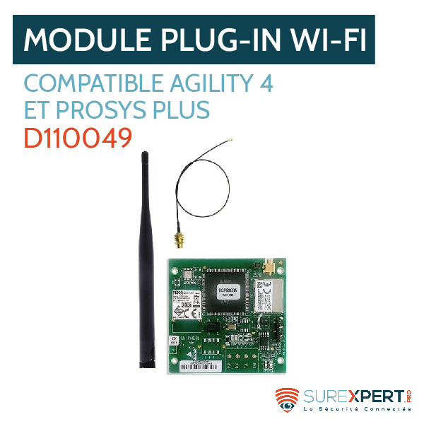 Module wifi plugin avec antenne externe ProSYS + RISCO