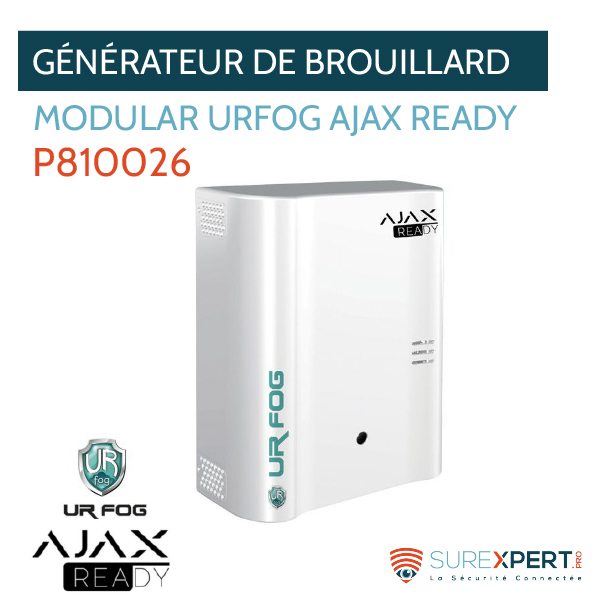 Générateur de brouillard anti-intrusion urfog ajex ready