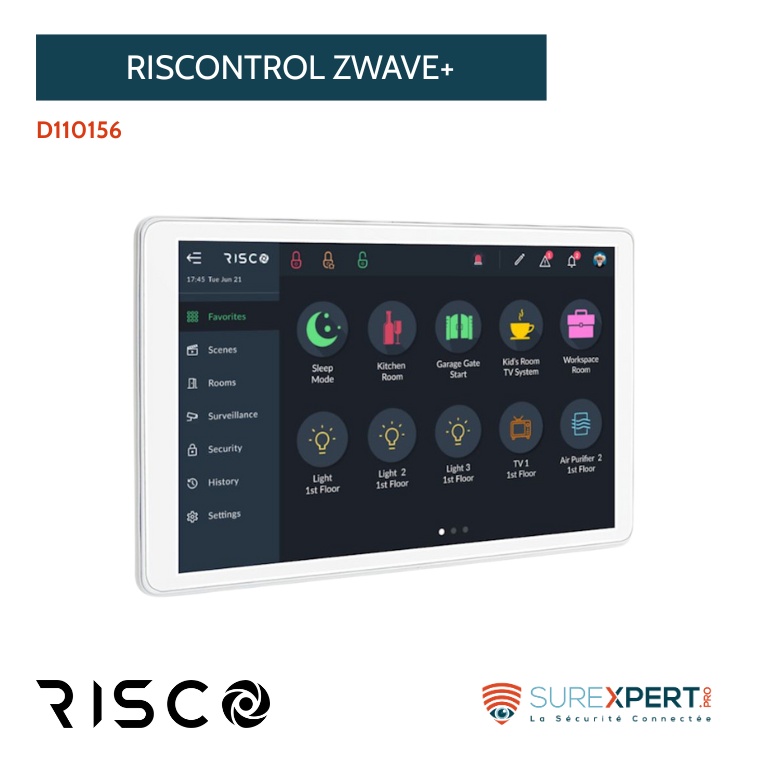 Clavier riscontrol risco